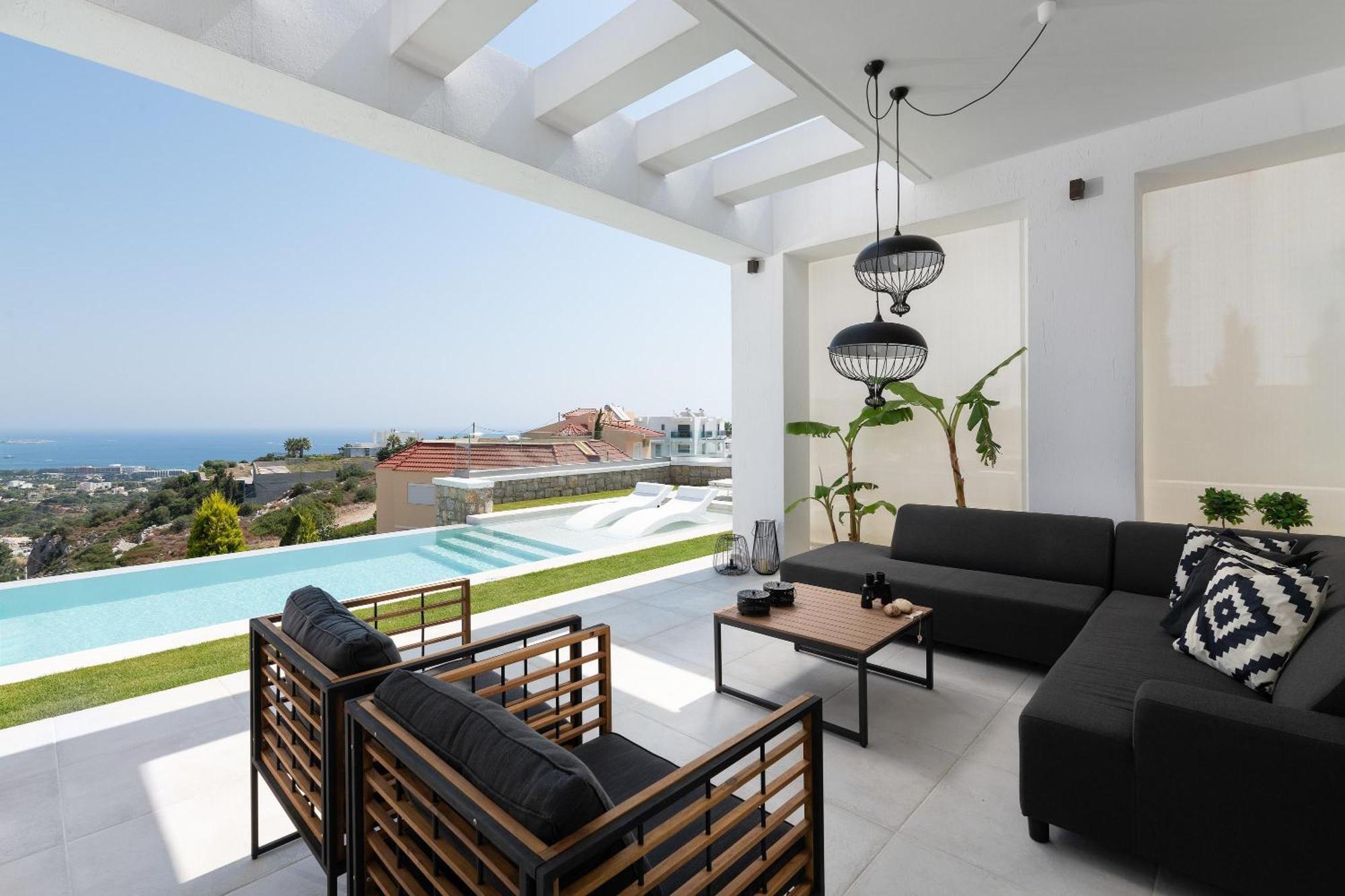 Villa La Bianca Koskinou  Exterior foto